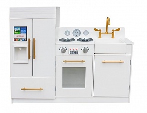 Детская игровая кухня - Анжелика, цвет белый (Lanaland, W10C370B NEW)